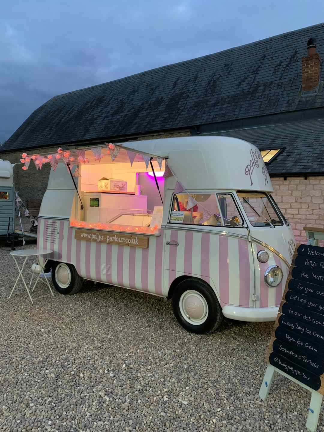 Hero image for supplier Polly's Vintage Ice Cream Parlour