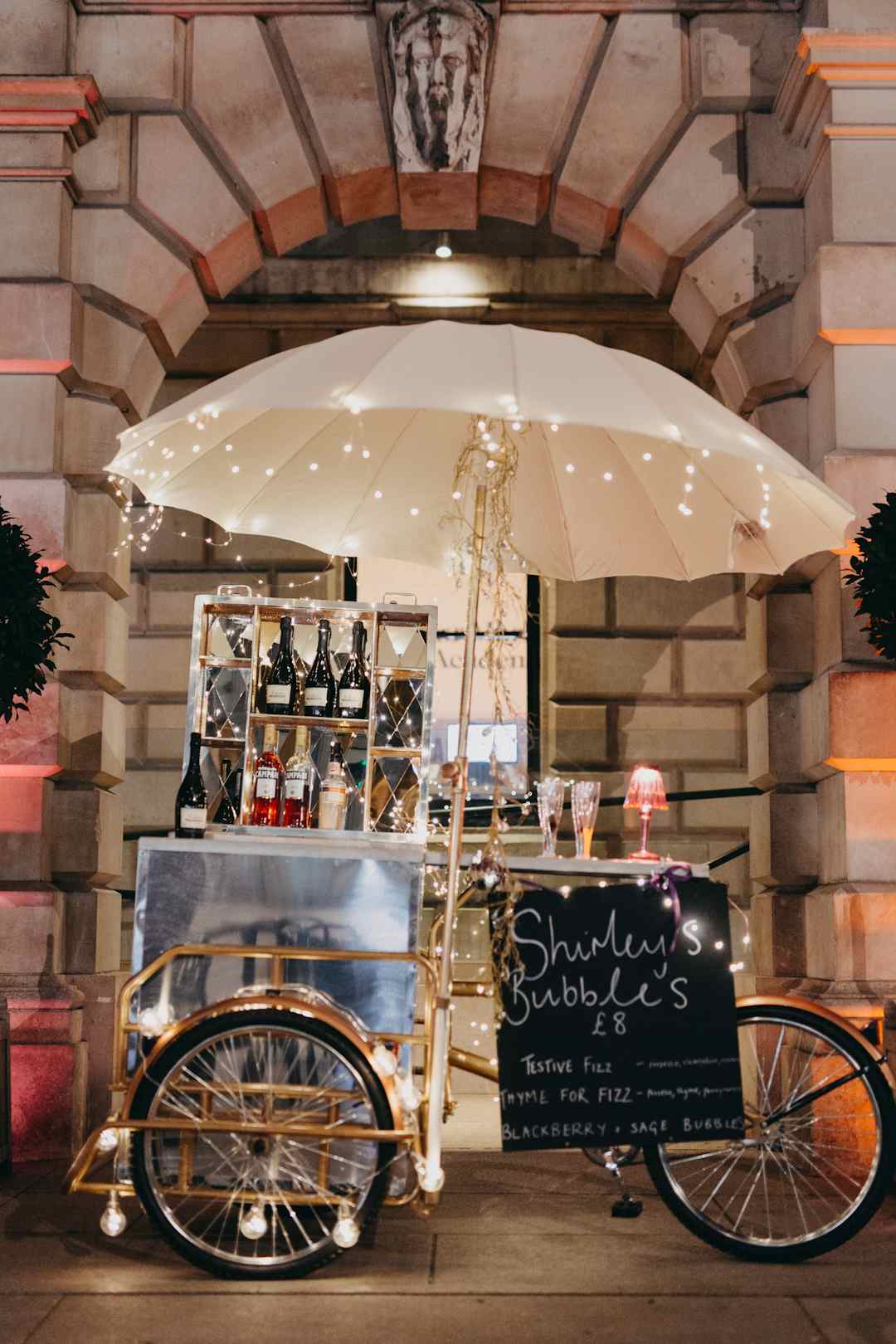 Hero image for supplier Shirley the Metallic Tricycle Cocktail Bar - By Christabels