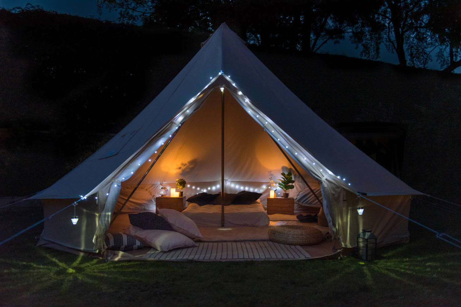 The Glamping Group | Boutique Bell Tents | Book on Feast It