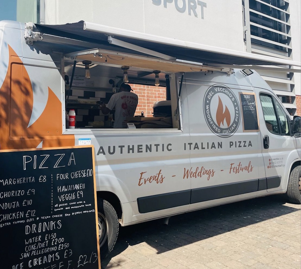 Hero image for supplier Del Vecchios Pizza