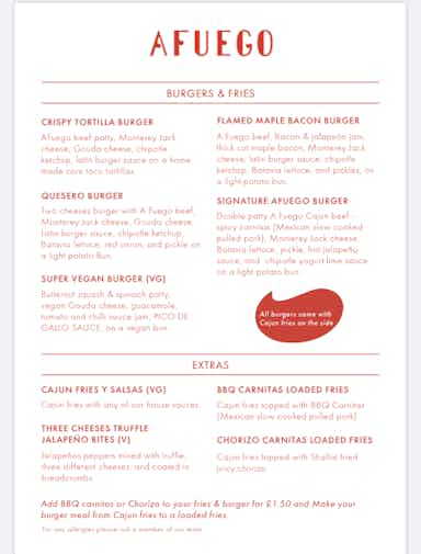 Supplier menu item image