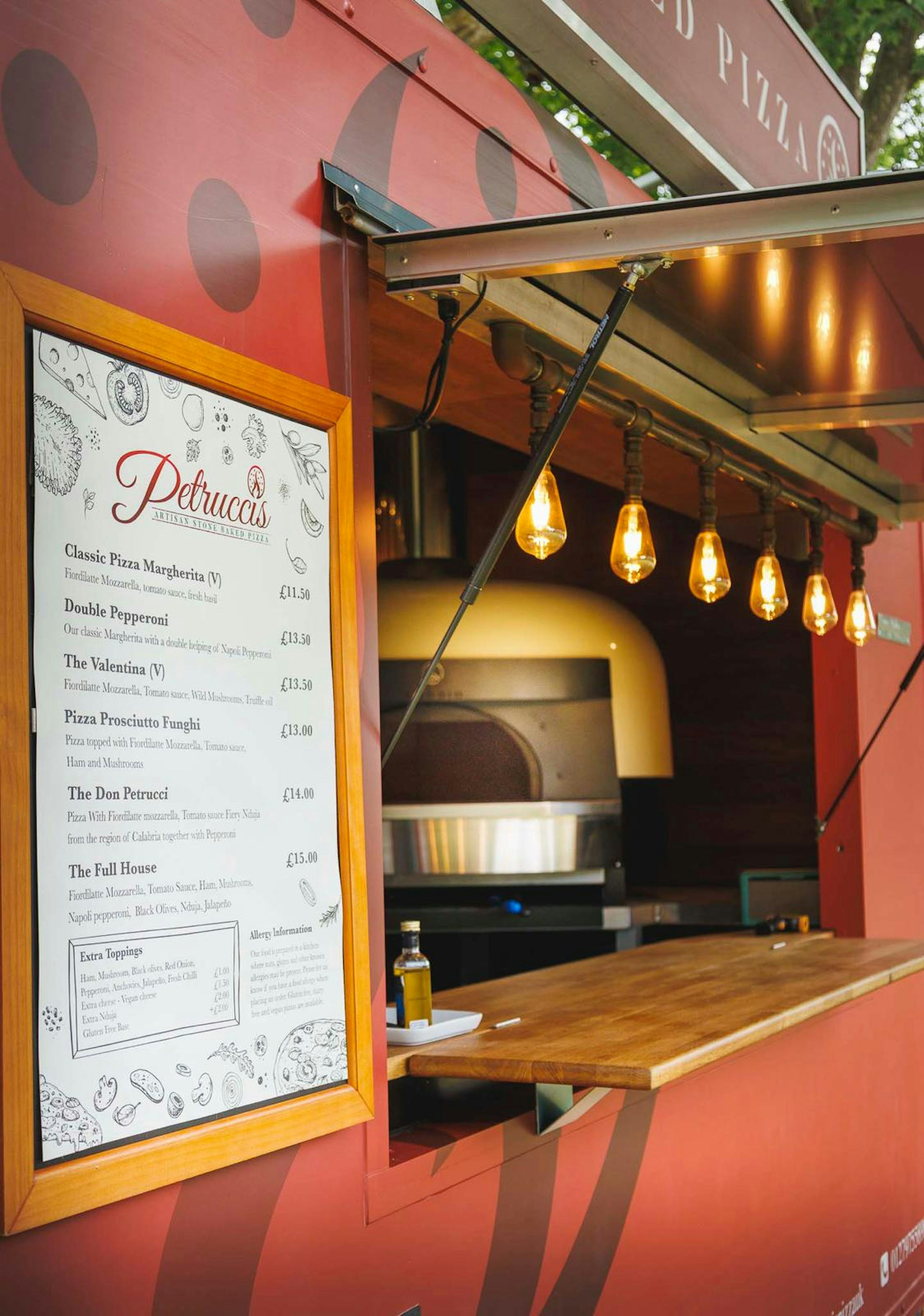 Petrucci's Artisan Stonebaked Pizza