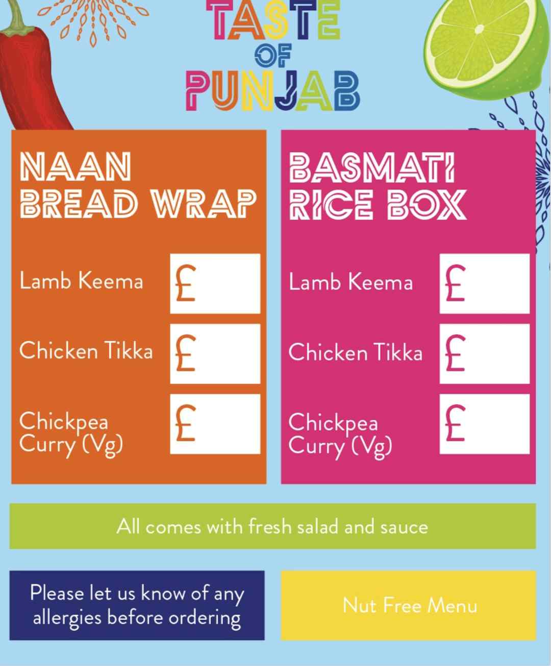 Hero image for supplier Taste of Punjab Street Food