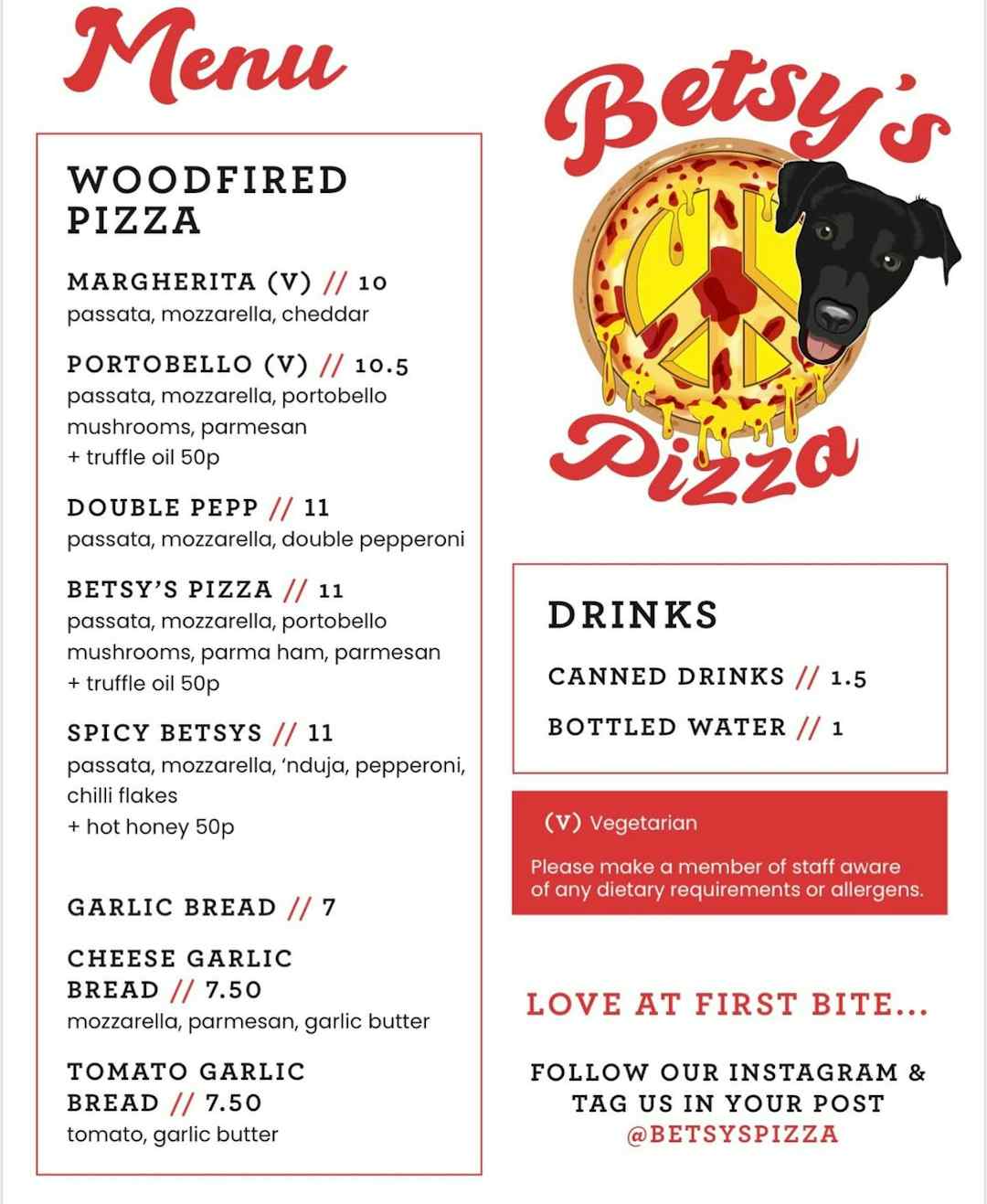 Hero image for supplier Betsy’s Pizza
