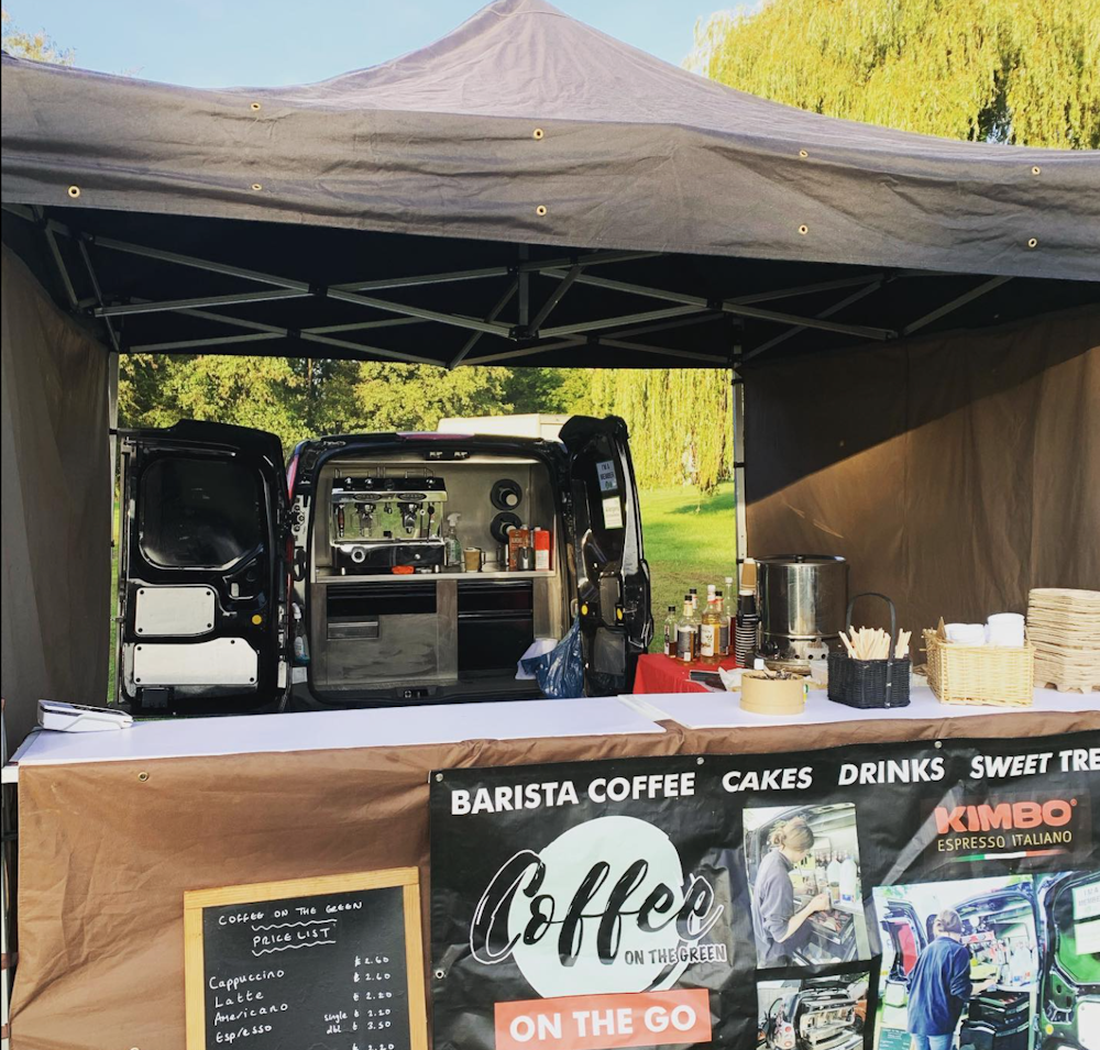 Hero image for supplier Coffee on the Green on the Go
