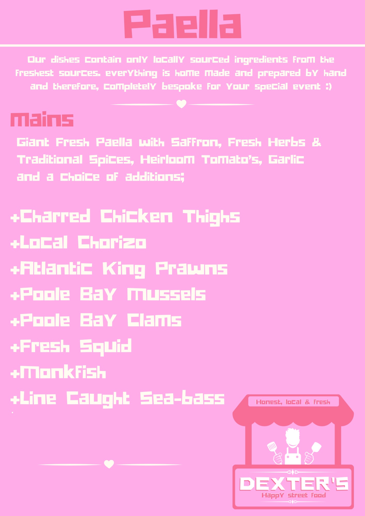 Supplier menu item image