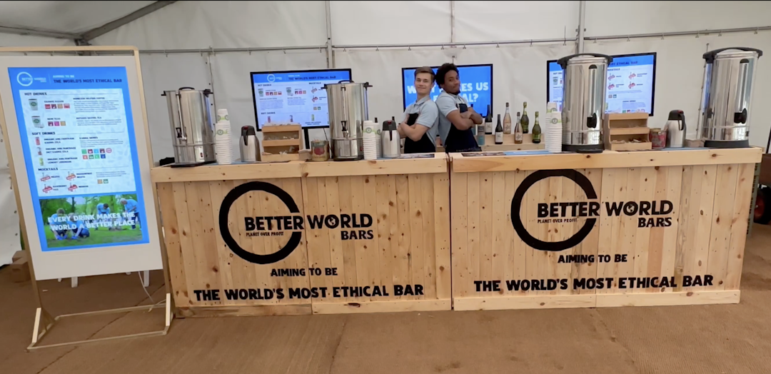 Hero image for supplier Better World Bar Hire