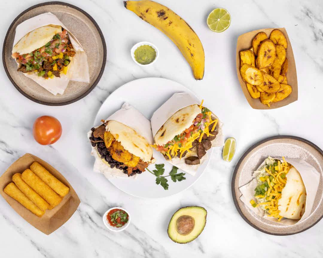 Hero image for supplier The Arepas, Mexican, and Latinos Grill