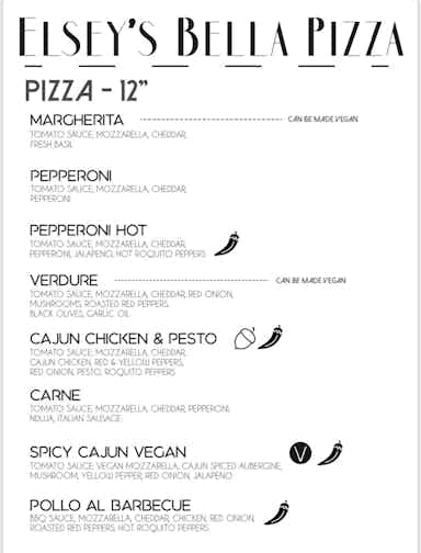 Supplier menu item image