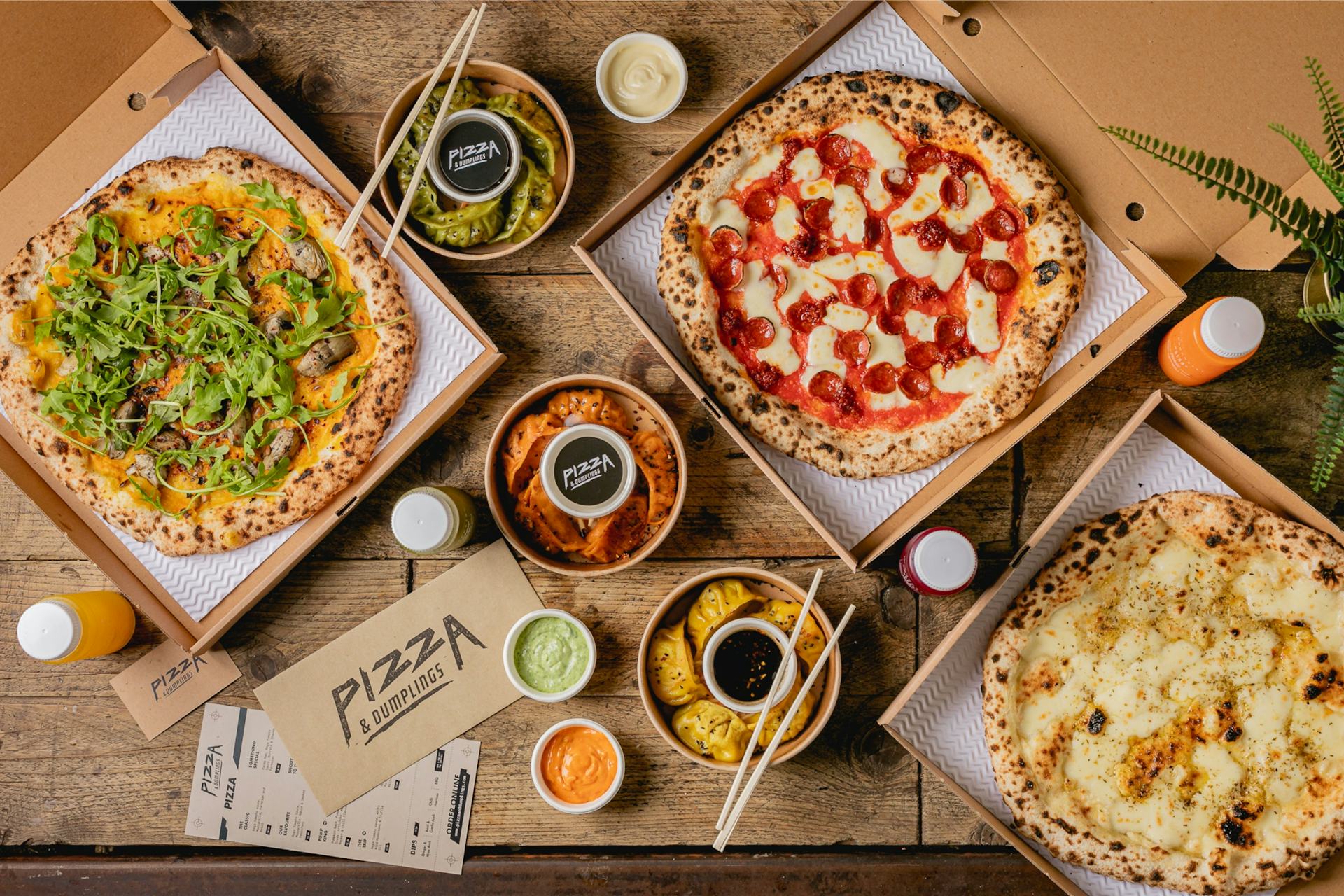 Pizza & Dumplings