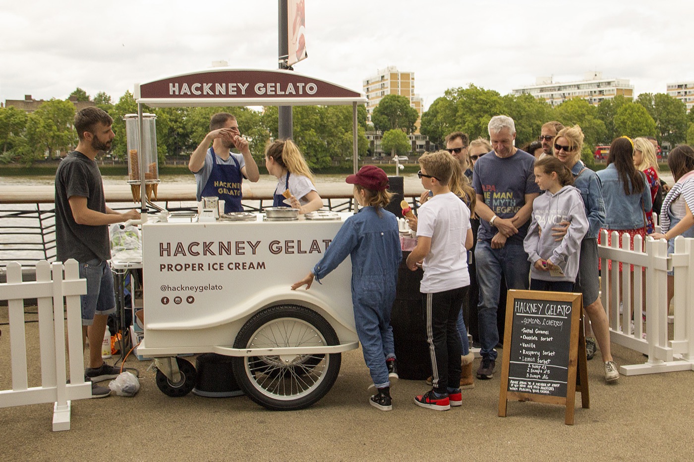 Hackney Gelato | Proper Ice Cream | Book on Feast It