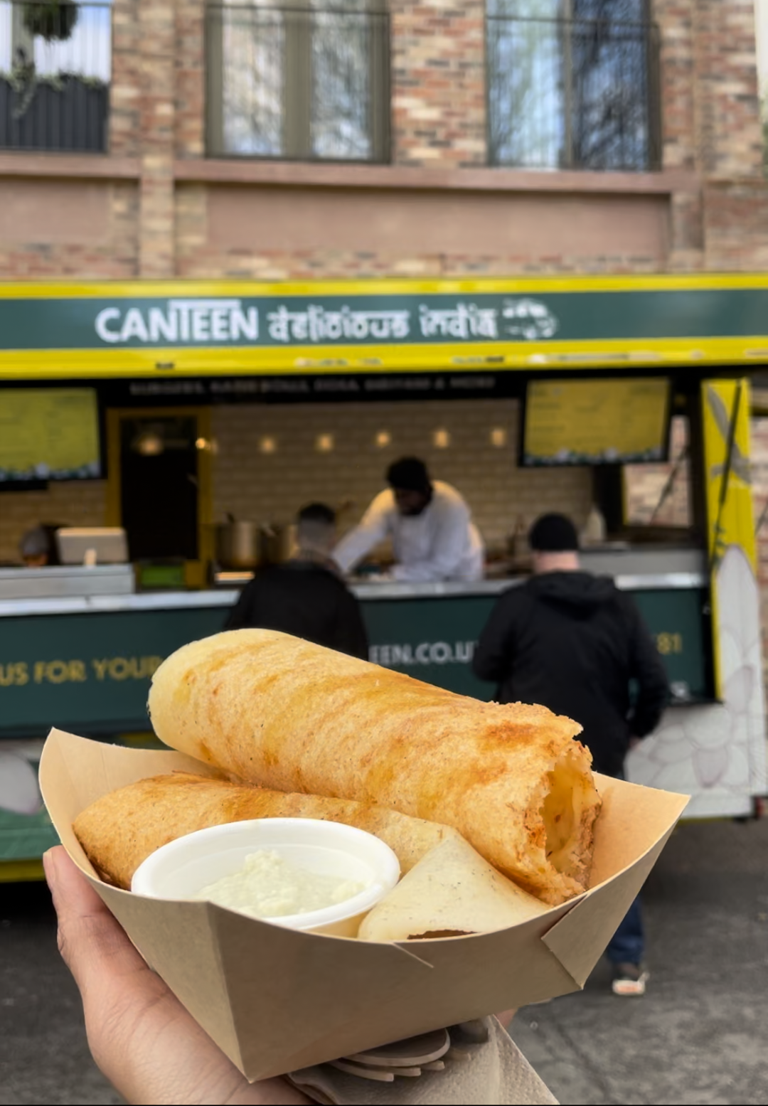 Hero image for supplier Canteen Indian street food truck