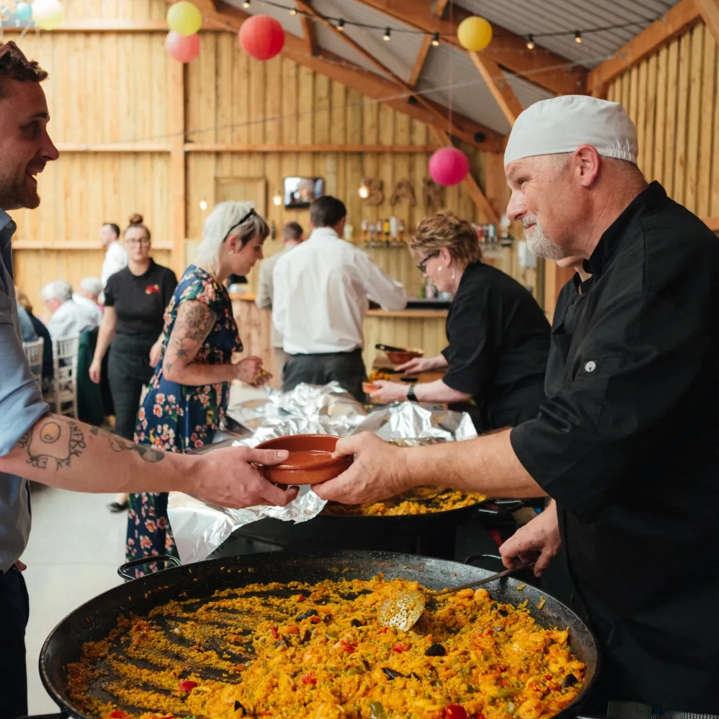 Big Pans & Paellas - Choc N Hog Catering