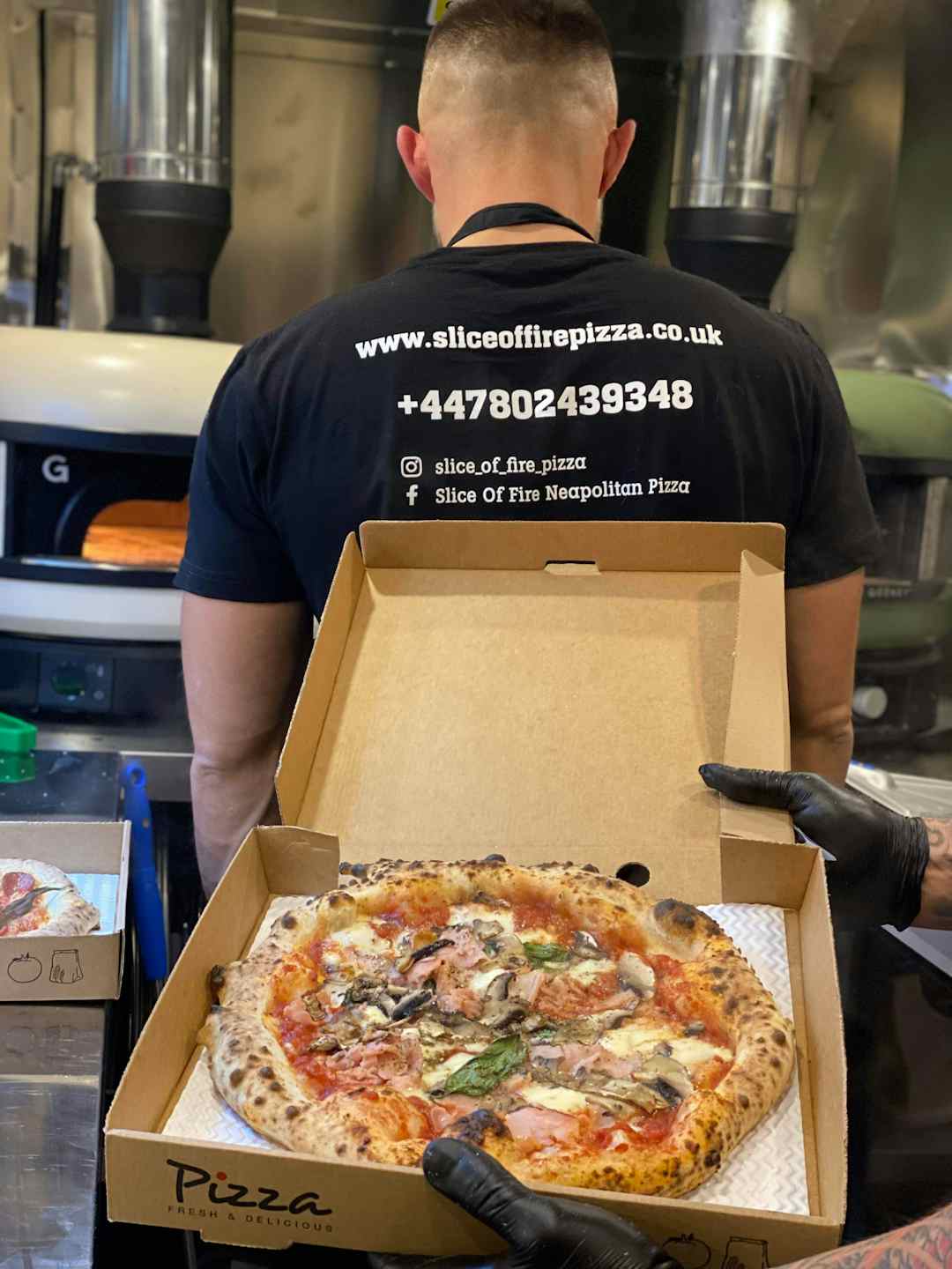 Hero image for supplier Slice Of Fire Neapolitan Pizza Mobile Catering