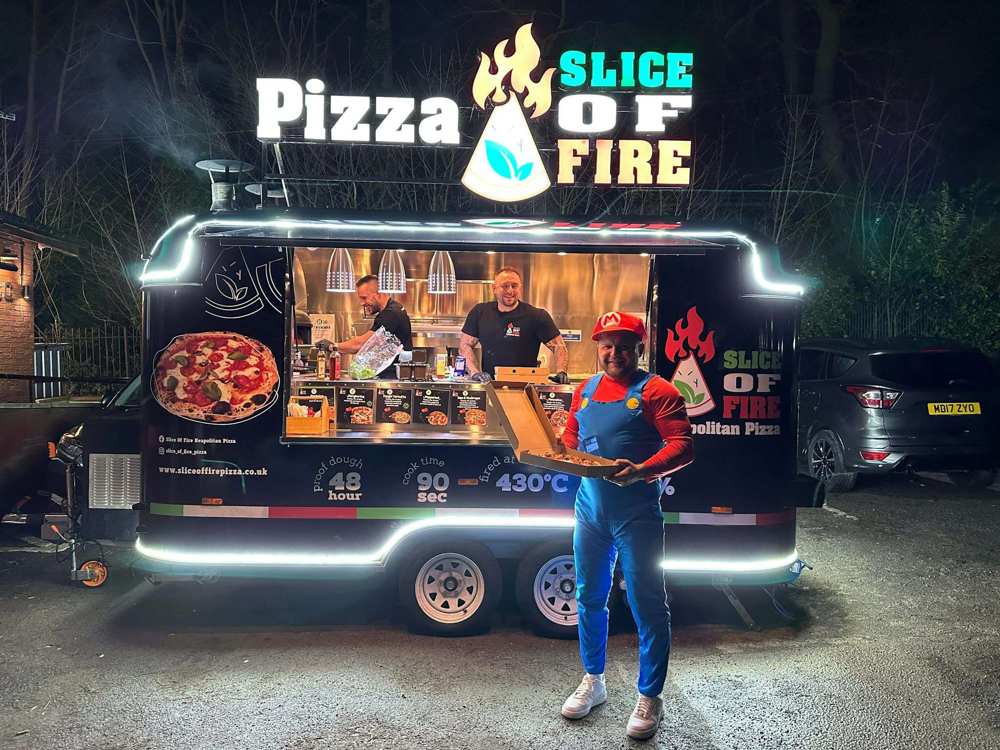 Hero image for supplier Slice Of Fire Neapolitan Pizza Mobile Catering