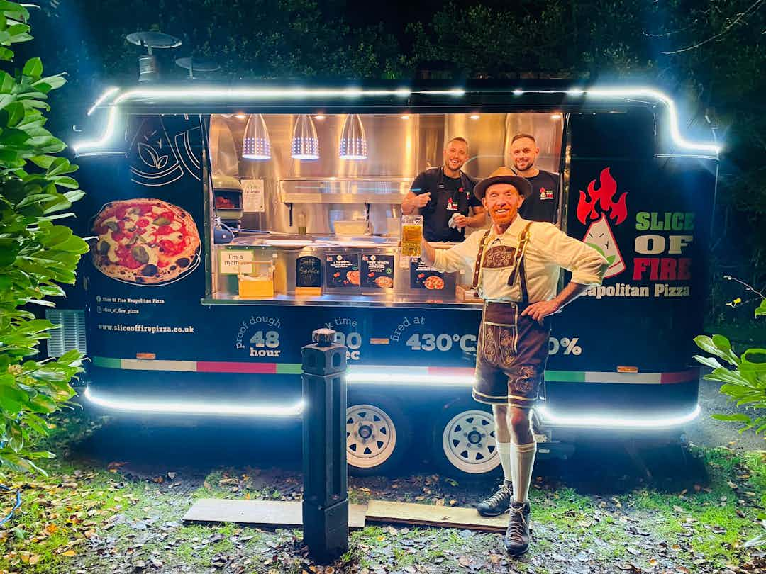 Hero image for supplier Slice Of Fire Neapolitan Pizza Mobile Catering