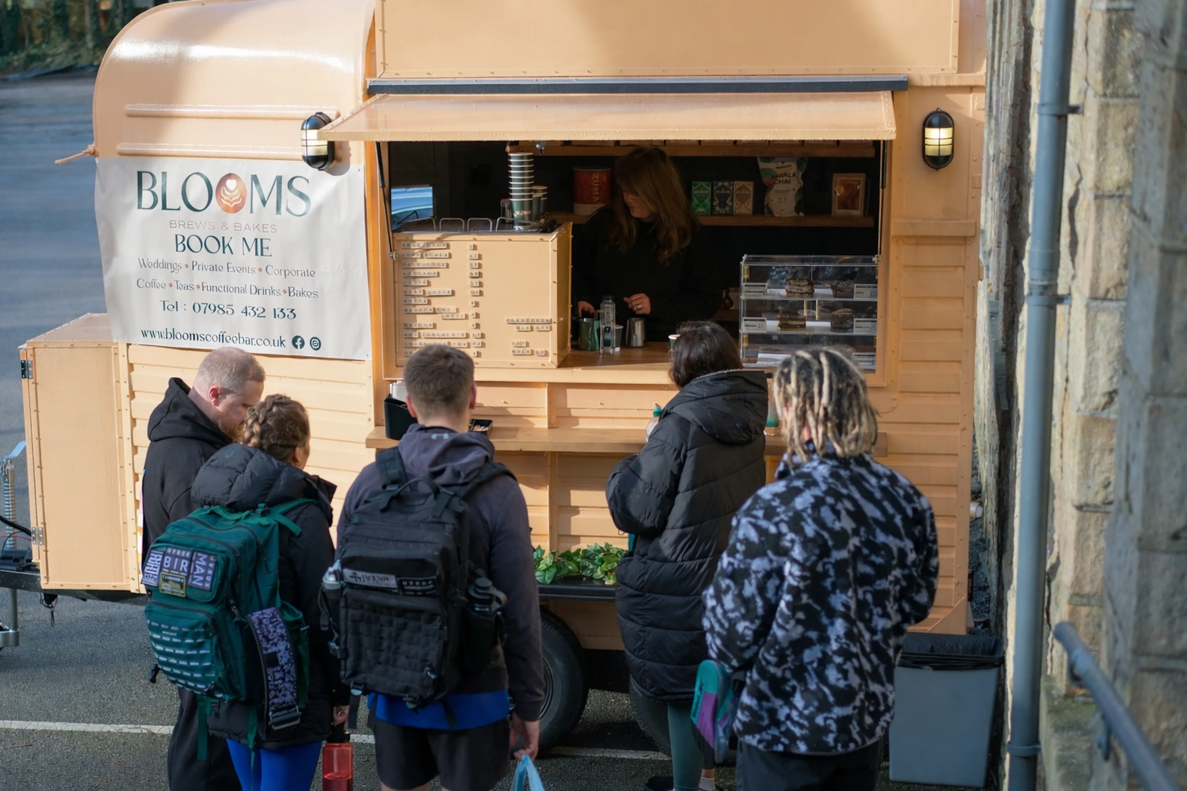 Blooms Brews and Bakes