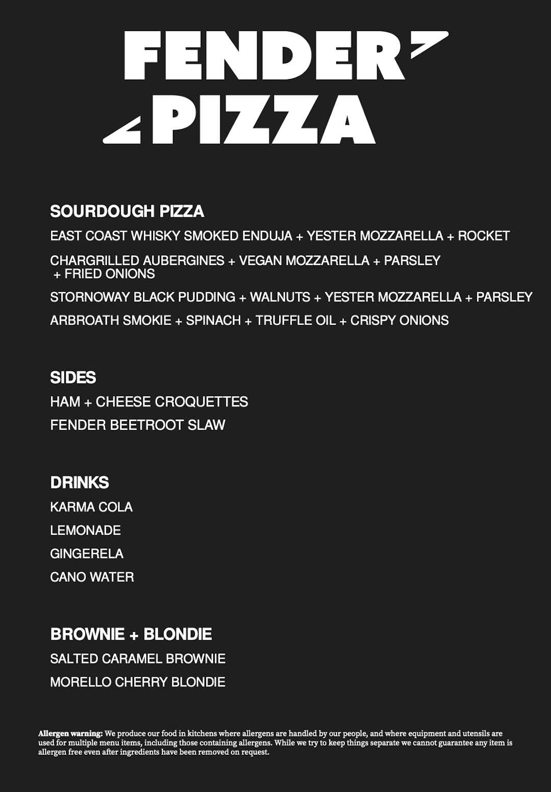 Hero image for supplier Fender pizza