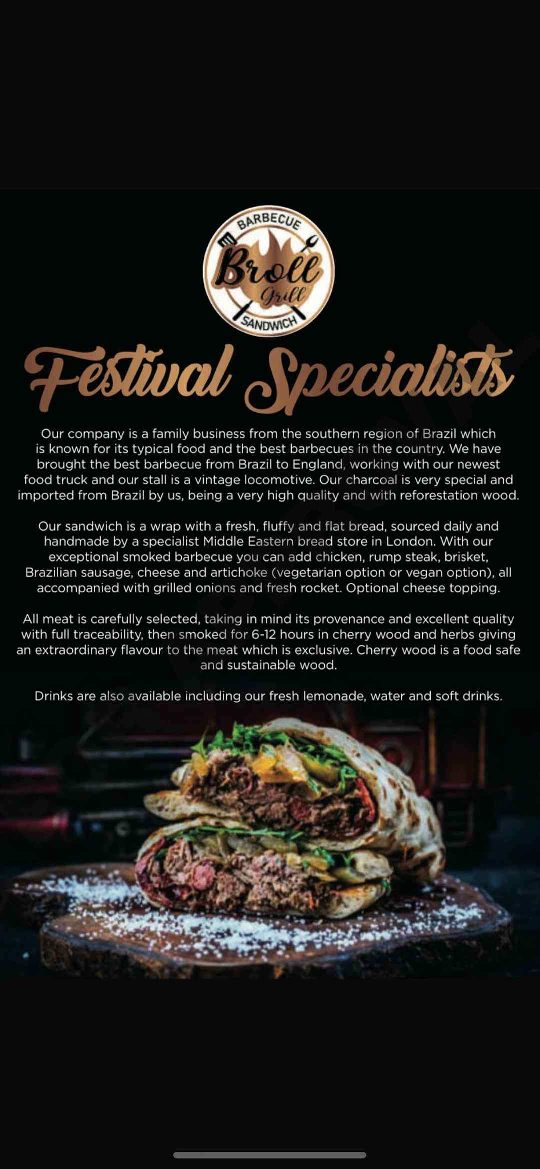 Broll grill Brazilian Churrasco Book on Togather