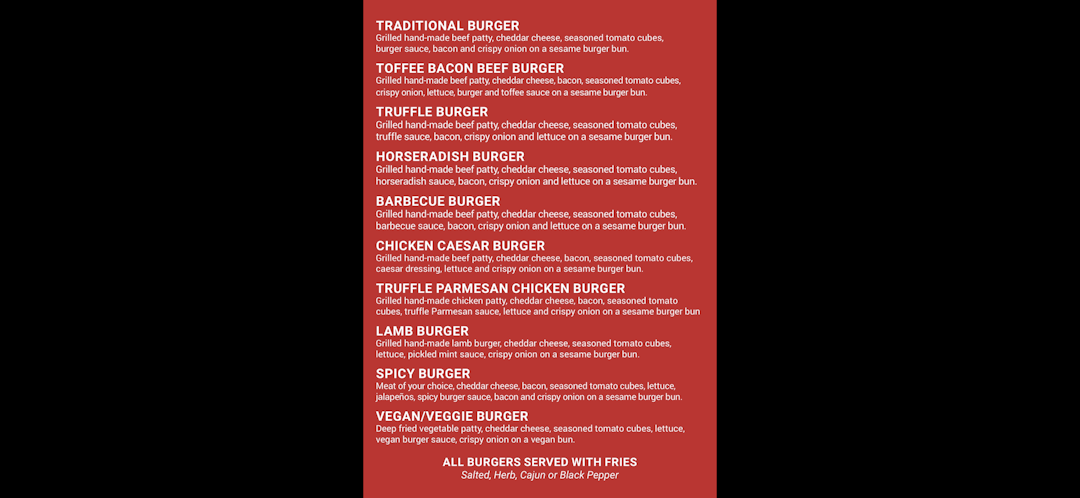 Hero image for supplier The Two Foodies Burger 